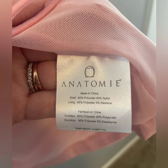 NWT Anatomie Metallic Pink jacket size small - Picture 4 of 8